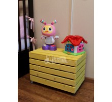 Ящик для игрушек из рейки